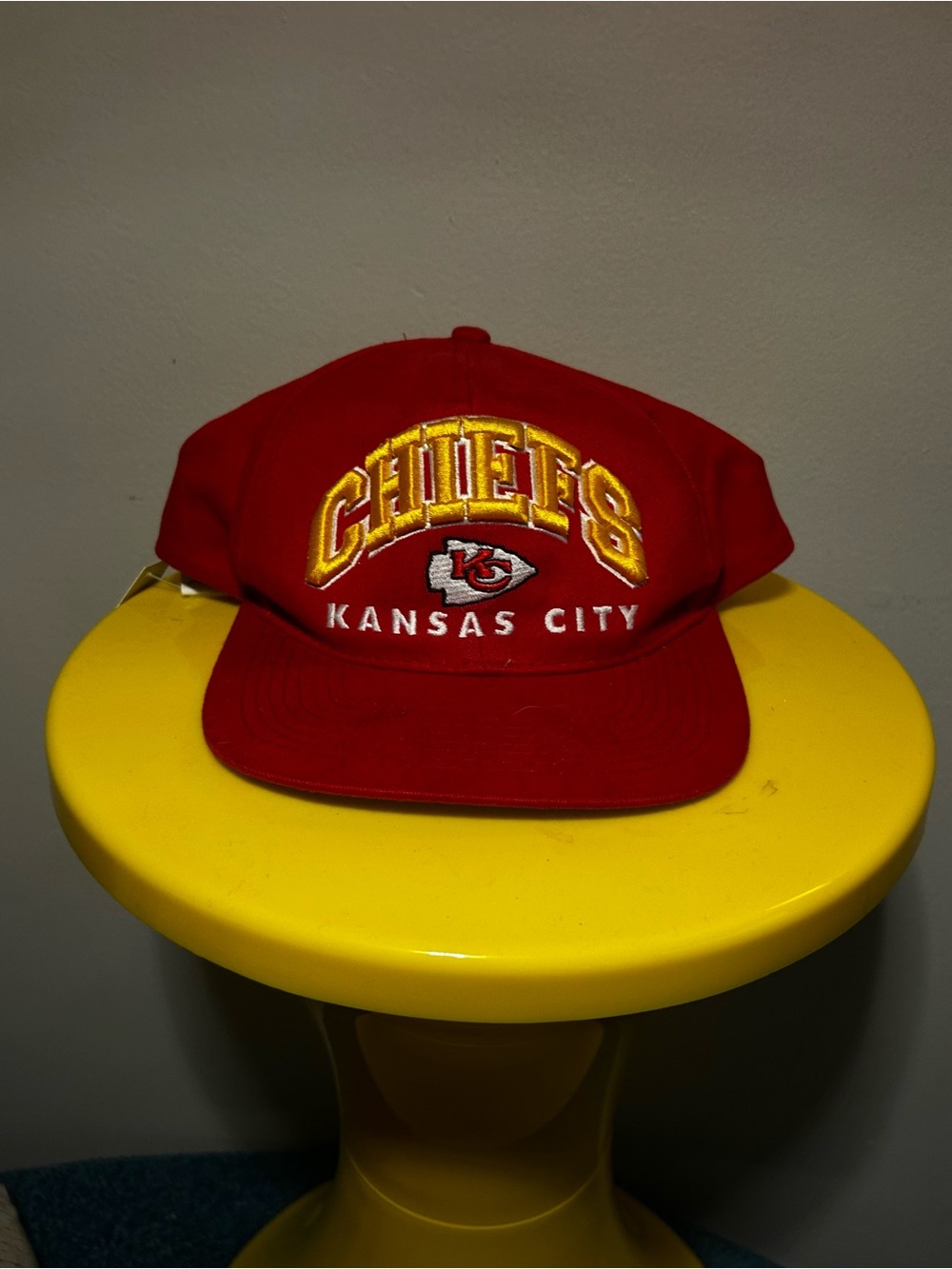 Red Kansas City Chiefs Adjustable Hat